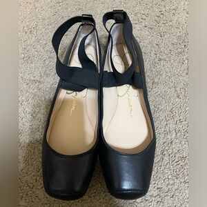 Jessica Simpson Black Ballet Flats Size 7.5